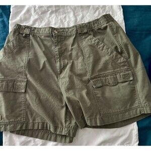 Columbia Sportswear Men’s Cargo Shorts Size 38 Olive Green Hiking Utility